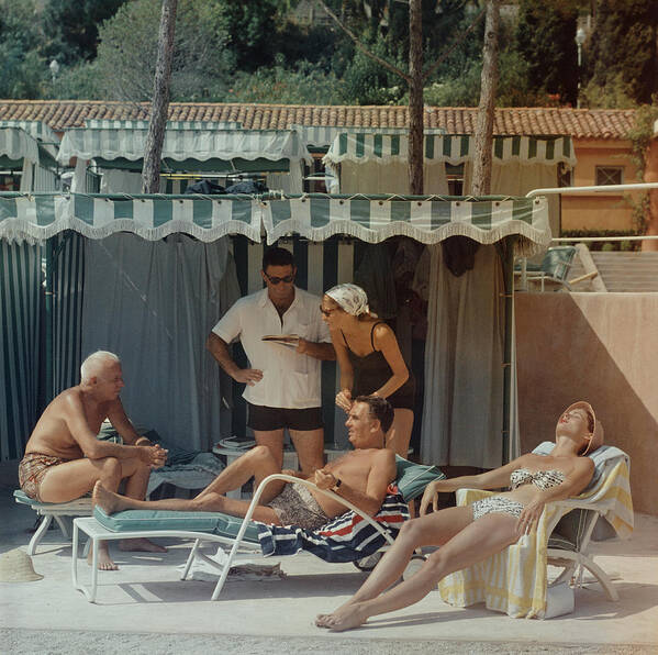 1950-1959 Art Print featuring the photograph Summer In Monaco by Slim Aarons