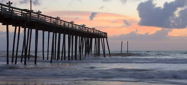 Atlantic Art Print featuring the photograph Outer Banks Sunrise by Adam Romanowicz