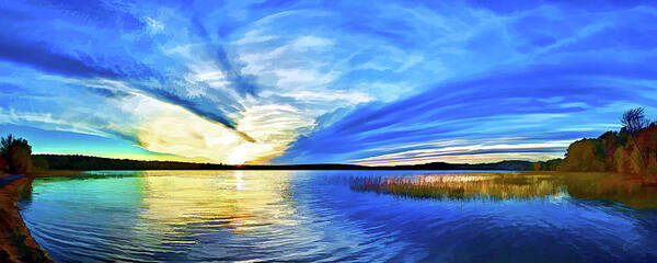 Maine Scenic Art Print featuring the photograph For the Benefit of All by ABeautifulSky Photography by Bill Caldwell