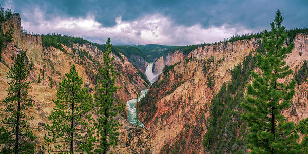 America Art Print featuring the photograph Grand Canyon of the Yellowstone by ProPeak Photography