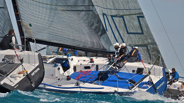 Key West Art Print featuring the photograph Key West Race Week #1003 by Steven Lapkin