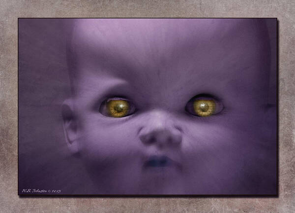 Doll Art Print featuring the photograph Doll 3 by WB Johnston