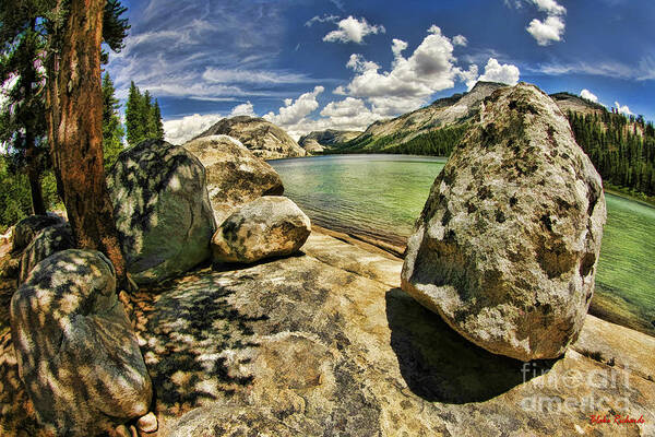  Art Print featuring the photograph Lake Tenaya Bollder by Blake Richards