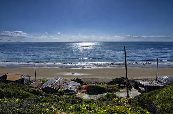 Beach Art Print featuring the photograph Californa DreamScape by Joseph Hollingsworth