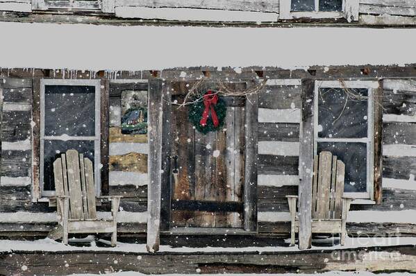 Christmas Art Print featuring the photograph Country Christmas by Benanne Stiens