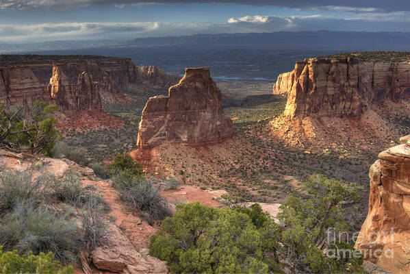 Colorado National Monument Art Print featuring the photograph Rich Landscape by Marco Crupi