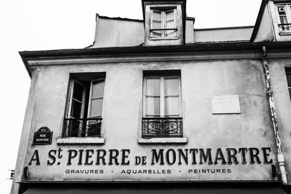 St Pierre De Montmartre Art Print featuring the photograph St Pierre de Montmartre by Georgia Clare