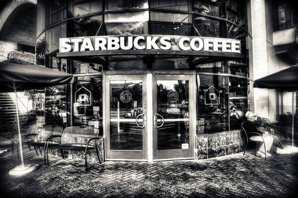 Starbucks Art Print featuring the photograph Welcome to Starbucks by Spencer McDonald