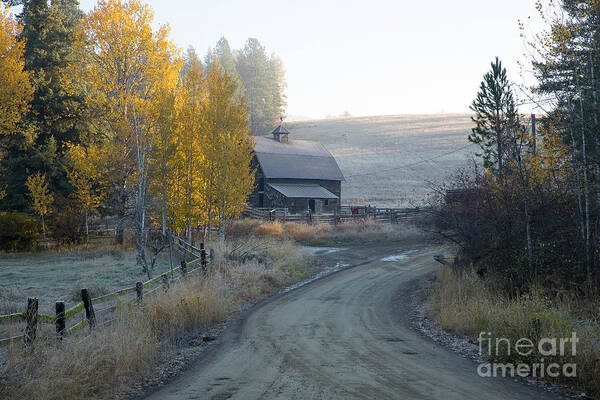 Idaho Art Print featuring the photograph Country Morning #1 by Idaho Scenic Images Linda Lantzy