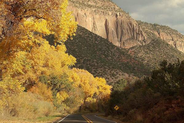 Rocks Art Print featuring the photograph Autumn day trip.. by Al Swasey
