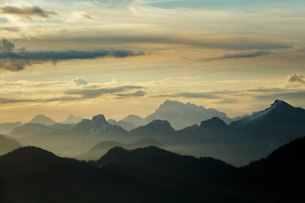 Canada Art Print featuring the photograph View From Mount Seymour by Rick Deacon