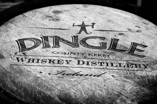 Whiskey Barrel Art Print featuring the photograph Dingle Whiskey Barrel by Georgia Clare