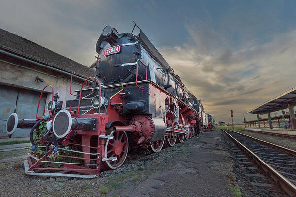 Romania Art Print featuring the photograph No More Steam by Rick Deacon