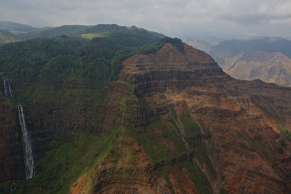 Kauai Art Print featuring the photograph Weimea Canyons by Steven Lapkin