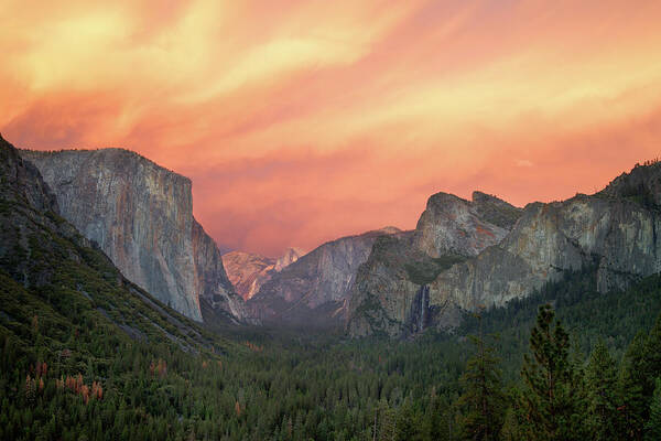 California Art Print featuring the photograph Yosemite - Red Valley by Francesco Emanuele Carucci