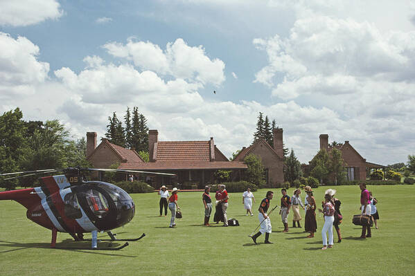 People Art Print featuring the photograph Polo In Argentina #1 by Slim Aarons