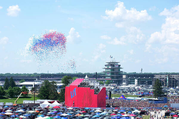 Indianapolis Art Print featuring the photograph 2018 Indianapolis 500 by Rik Carlson