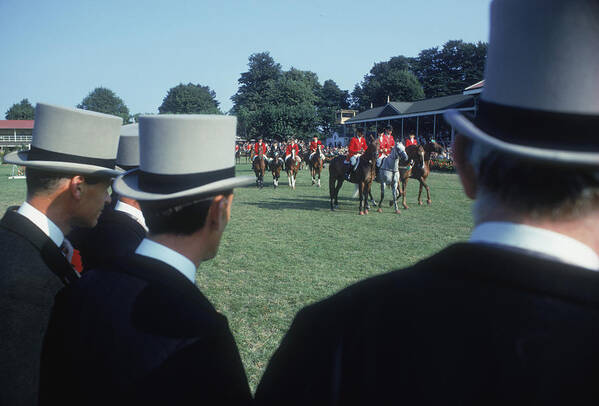 Horse Art Print featuring the photograph Dublin Horse Show by Slim Aarons