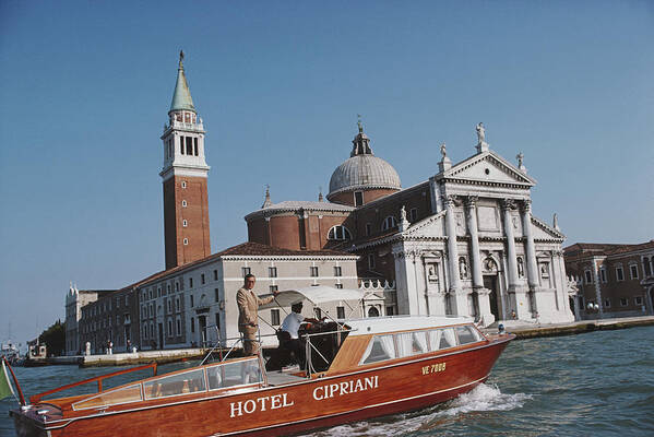 Hotel Cipriani Art Print featuring the photograph Natale Rusconi by Slim Aarons