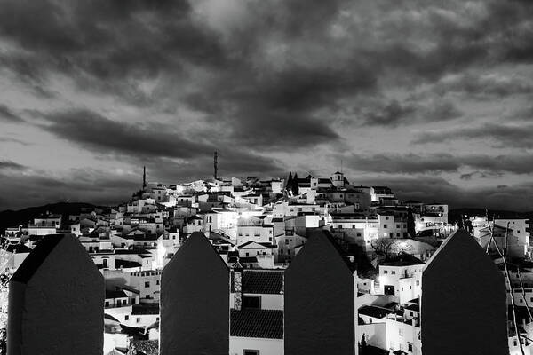 Andalucia Art Print featuring the photograph Fortress town by Gary Browne