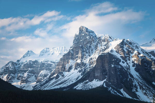 Canada Art Print featuring the photograph Jagged Peaks by Rick Deacon