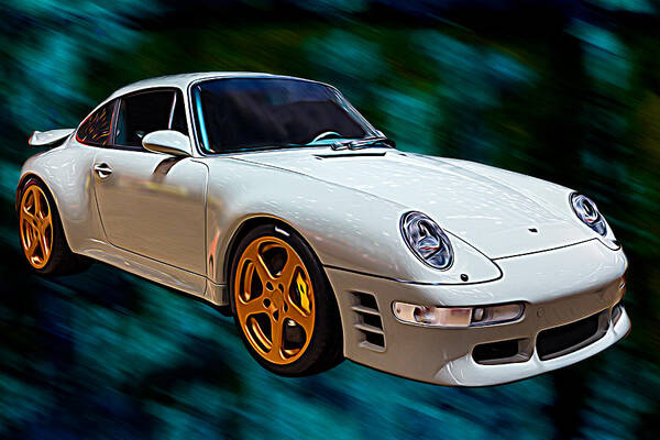 911 Art Print featuring the photograph RUF Porsche 911 by Rick Deacon
