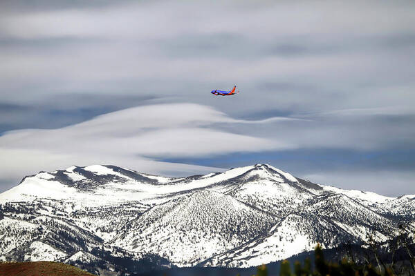Southwest Art Print featuring the photograph Southwest Departure by Donna Kennedy
