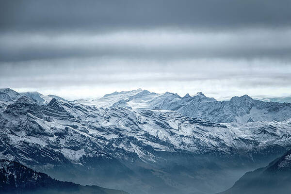 Mountains Art Print featuring the photograph Storm Over the Mountains by Rick Deacon