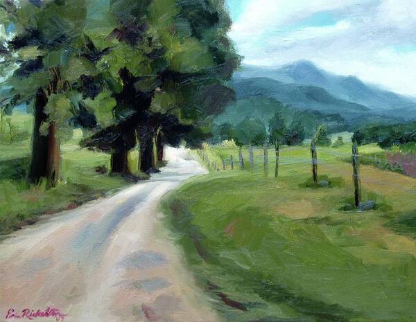 Lighted Path of Cades Cove by Erin Rickelton