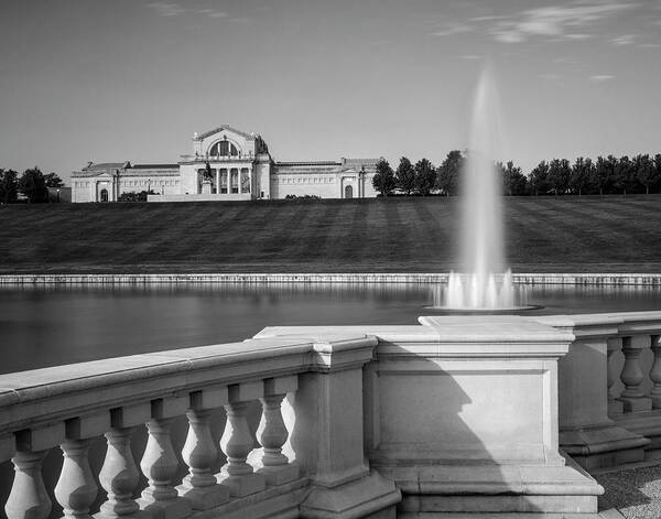 Forest Park Art Print featuring the photograph The St louis Art Museum at Forest Park by Garry McMichael