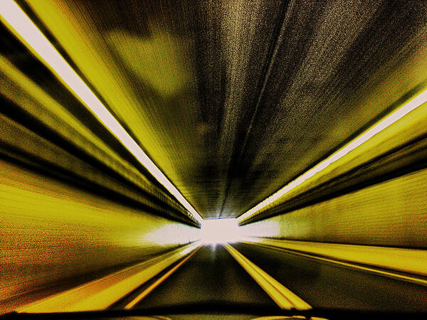 Lehigh Tunnel Art Print featuring the photograph Into The Light by D L McDowell-Hiss