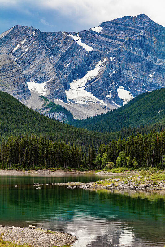 _canada-kananaskis-lakes Art Print featuring the photograph Kananaskis Lakes by Tommy Farnsworth