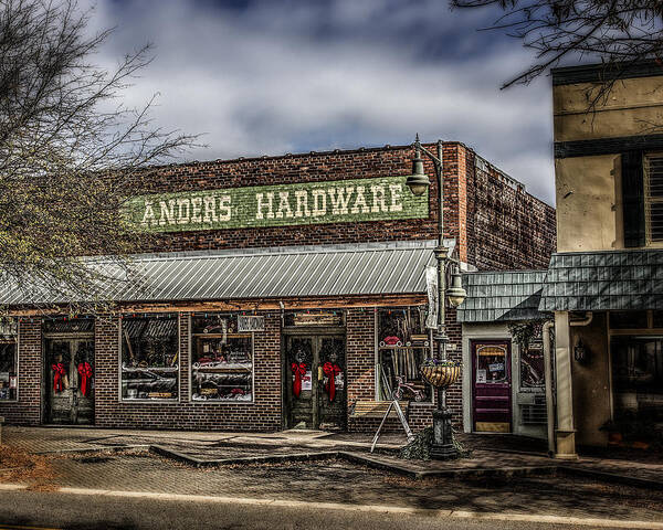 Northport Art Print featuring the photograph Anders Hardware by Martin Naugher