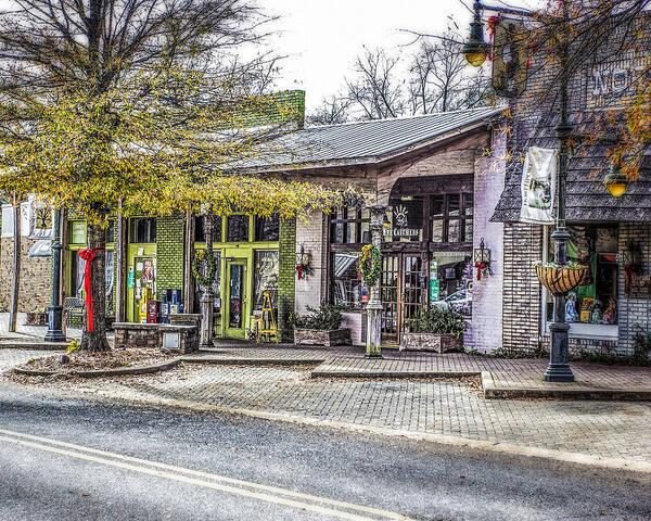 Northport Art Print featuring the photograph City Cafe #1 by Martin Naugher