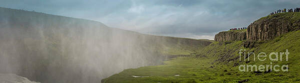 Europe Art Print featuring the photograph Water mist from Gulfoss by Agnes Caruso