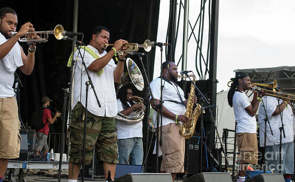 2013 Art Print featuring the photograph The Soul Rebels #4 by David Oppenheimer