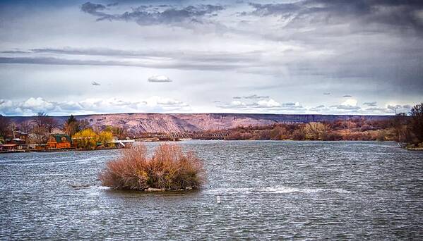 Snake River Art Print featuring the photograph The Snake River Near Hagerman Idaho by Michael W Rogers