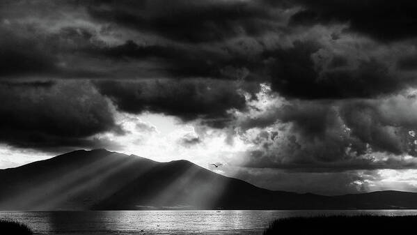 Landscape Art Print featuring the photograph Stormy Weather #1 by Robert McKinstry