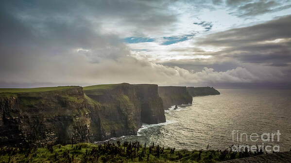 Cliffs Of Moher Art Print featuring the photograph Cliffs of Moher by Agnes Caruso