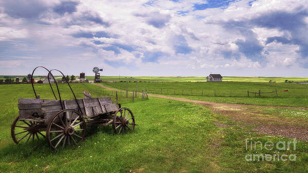 South Dakota Art Print featuring the photograph Time Worn by Sharon Seaward