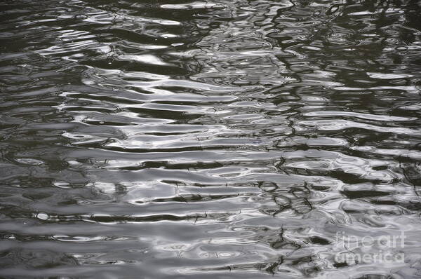 Water Art Print featuring the photograph River Ripples by Mark Messenger