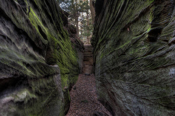 Cvnp Art Print featuring the photograph The Walls are Closing In by At Lands End Photography