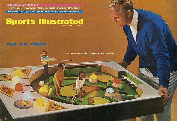 Magazine Cover Art Print featuring the photograph Jack Nicklaus, 1968 Us Open Preview Sports Illustrated Cover by Sports Illustrated