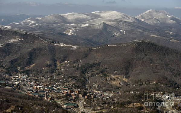 Appalachian State University Art Print featuring the photograph Appalachian State University in Boone NC #1 by David Oppenheimer