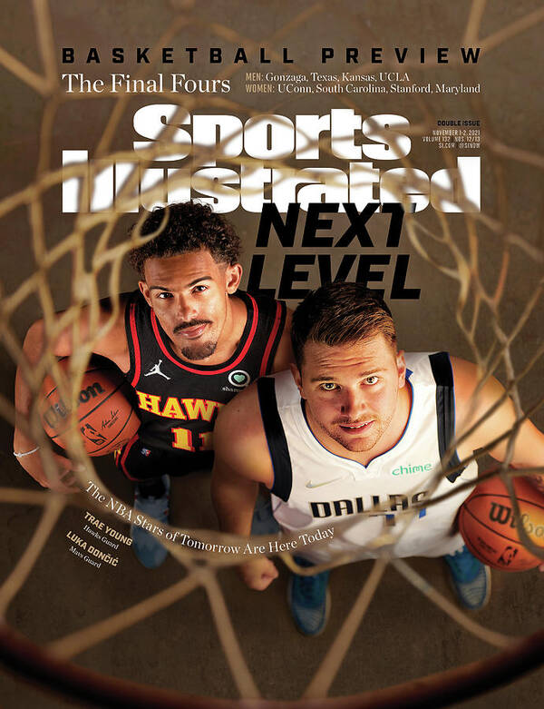 Published Art Print featuring the photograph 2021-22 Basketball Preview Issue Cover by Sports Illustrated
