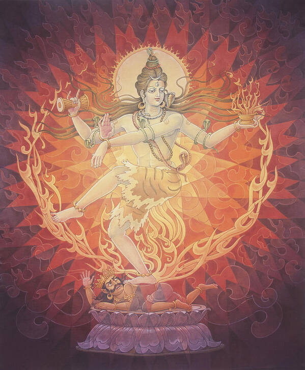 Gods Art Print featuring the painting Nataraja Shiva by Pieter Weltevrede Gods Art Print featuring the painting Nataraja Shiva by Pieter Weltevrede