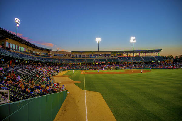Indiana Art Print featuring the photograph Indianapolis Indians Victory Field 4676 by David Haskett II