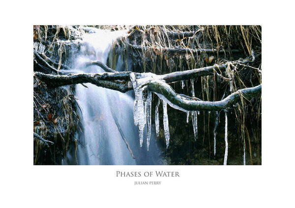 Cold Art Print featuring the digital art Phases of Water by Julian Perry