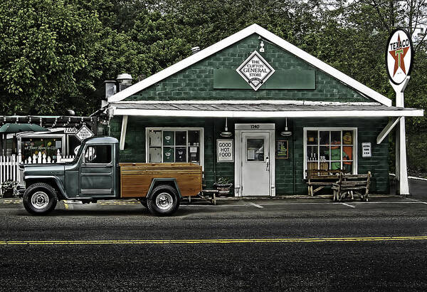 General Store Art Print featuring the photograph The General Store by Don Lovett