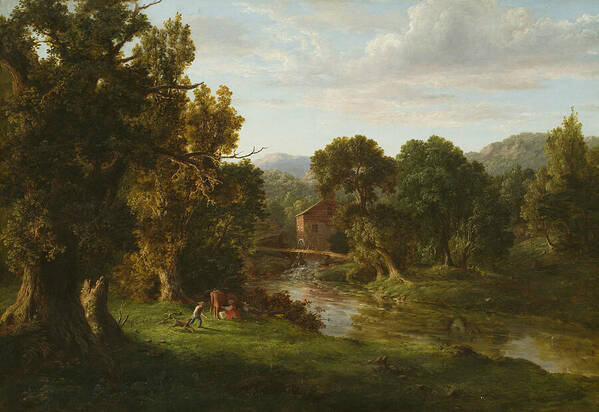 The Old Mill by George Inness